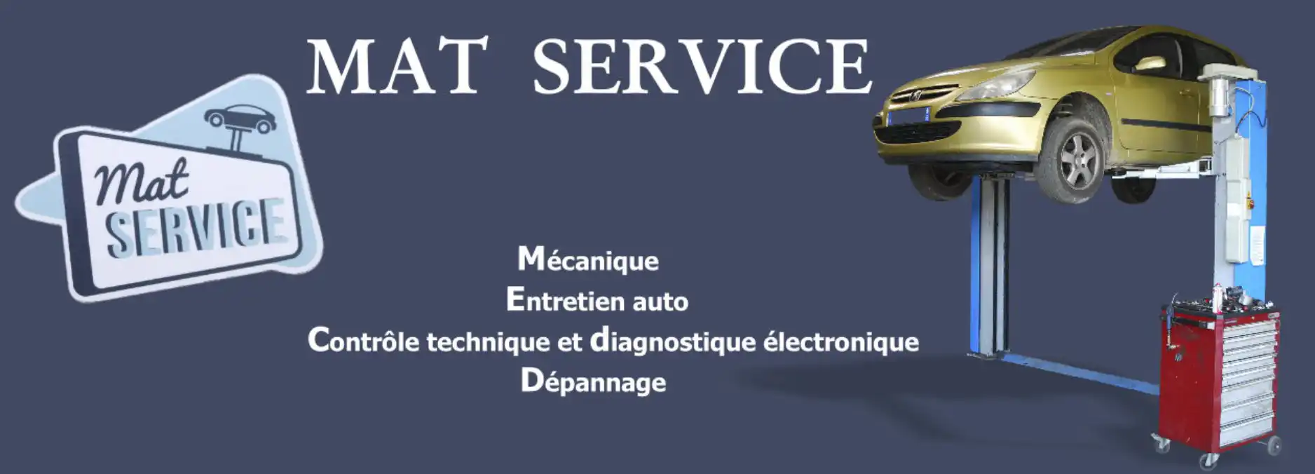 Enseigne Mat service